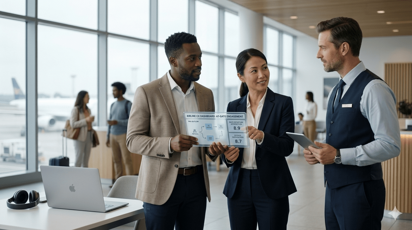 Airline customer experience and CX software